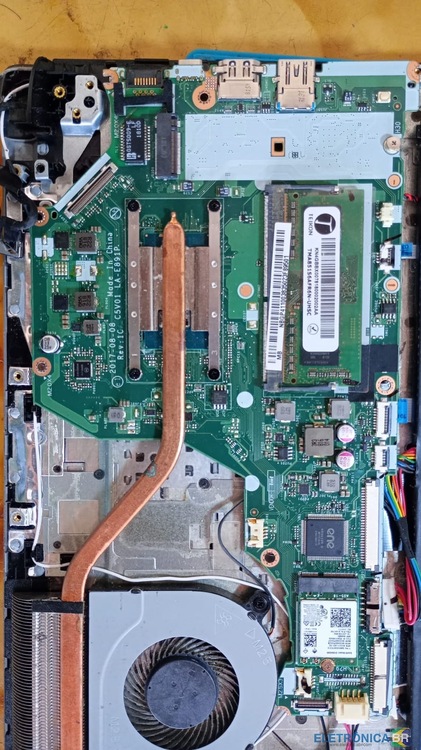 Acer Aspire 5 A515 - C5V01 LA-E891P - Tela sem Imagem