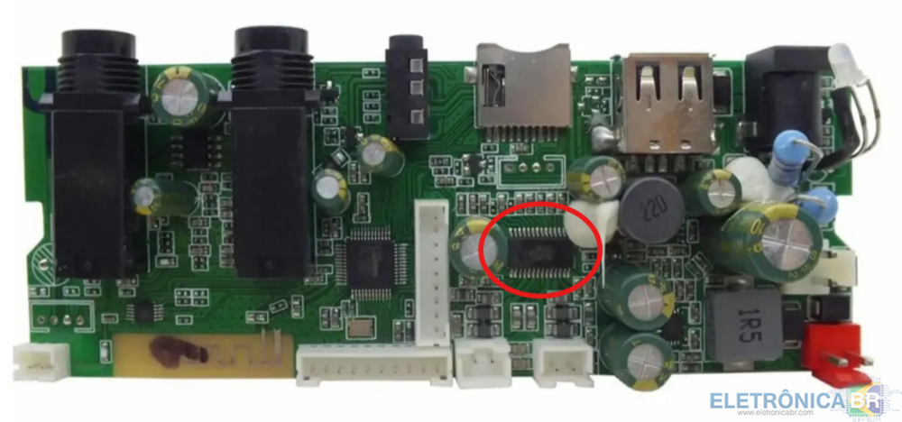Alguém esta com a caixa gradiente GCA-201 na bancada? preciso da referencia de um CI
