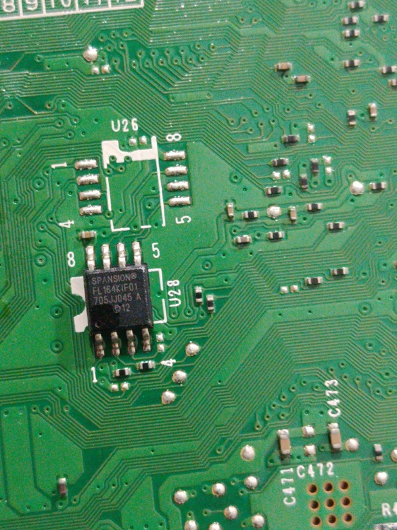 Brother DCP L5502- Regravação EEprom