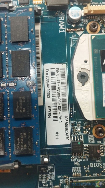 Solicito Bios Avell B155 W650SJ00-D01