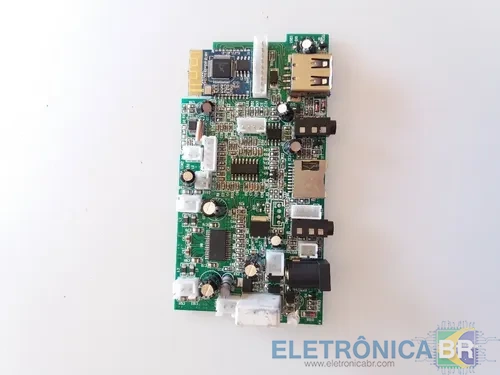 Caixa de som-mondial-cm-07 - liga os leds e nao aparece display