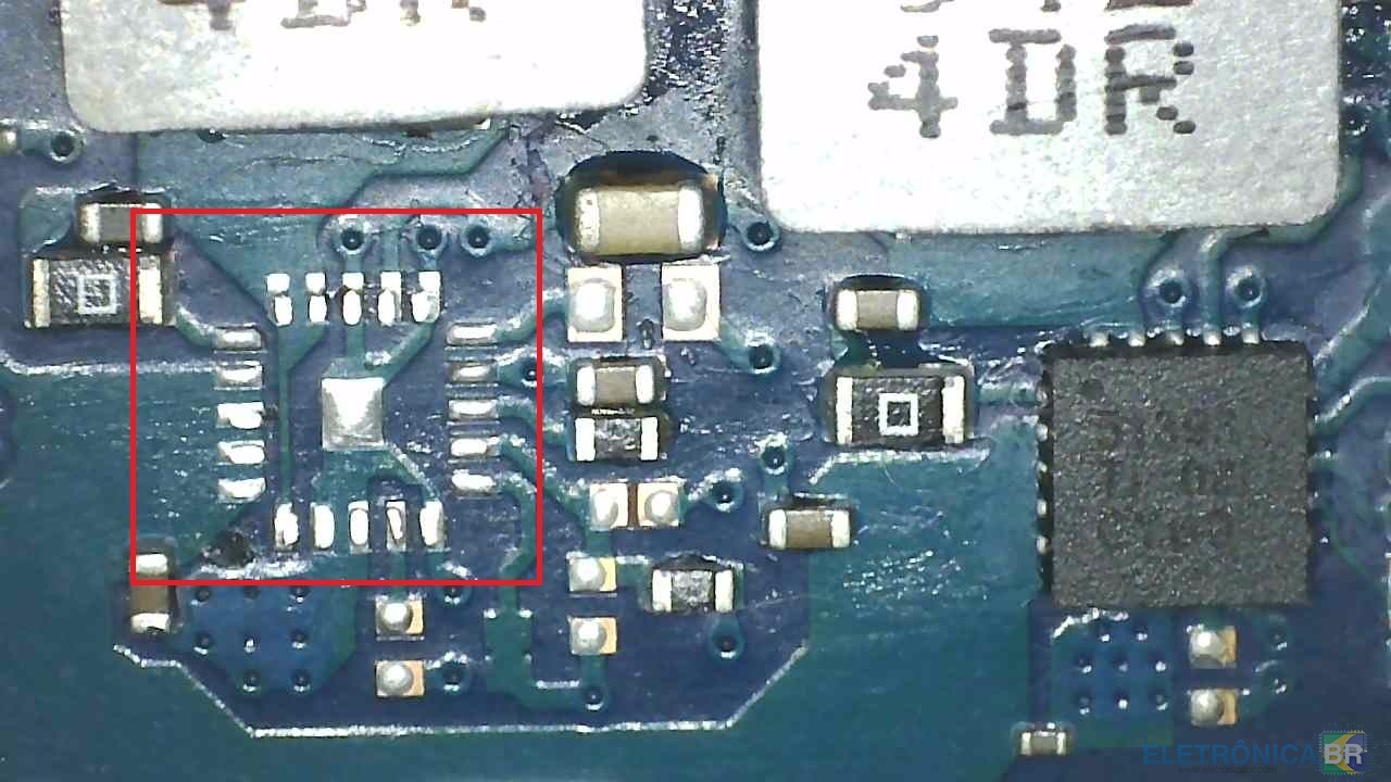 Samsung NP550XCJ / Placa BA41-02814A Allrounder2-15-INT REV 1.1 / Identificação de Componente