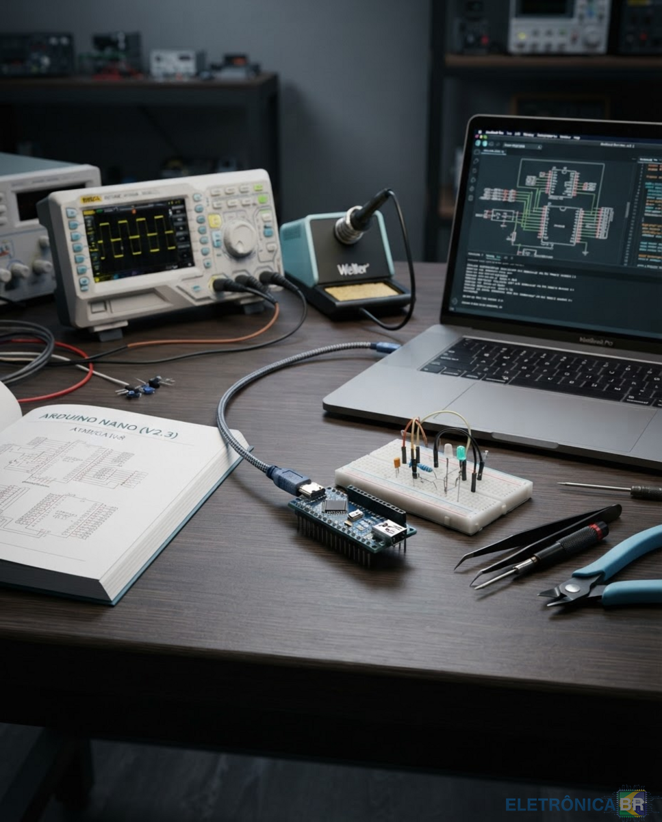 Manual do Arduino Nano (V2.3) – ATmega168