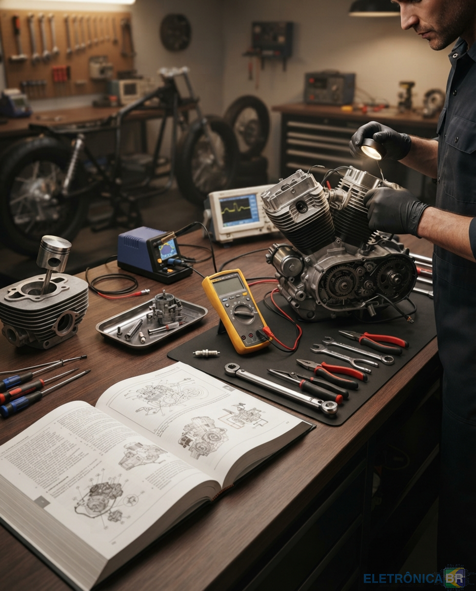 Curso de Mecânica de Motos – Partes 1 e 2 (PDF)
